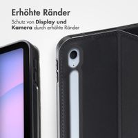Accezz Classic Klapphülle Samsung Galaxy Tab S10 FE Plus - Schwarz