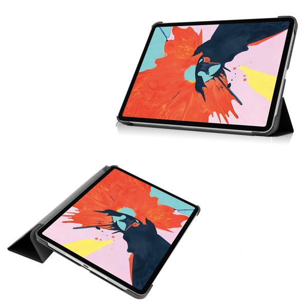 Accezz Trifold Klapphülle Apple iPad Air 11 Zoll (2026) M4 / (2025) M3 / (2024) M2 / Air 5 (2022) / Air 4 (2020) - Schwarz