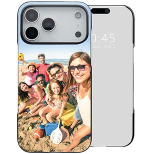 Gestalte deine eigene Hardcase Hülle Apple iPhone 17 Pro - Schwarz