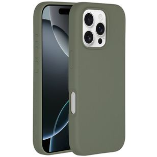 Accezz Liquid Silikoncase mit MagSafe Apple iPhone 16 Pro - Cooper Green