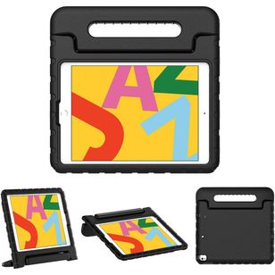Accezz SchutzHülle mit Handgriff kindersicher Apple iPad 9 (2021) 10.2 Zoll / iPad 8 (2020) 10.2 Zoll / iPad 7 (2019) 10.2 Zoll - Schwarz