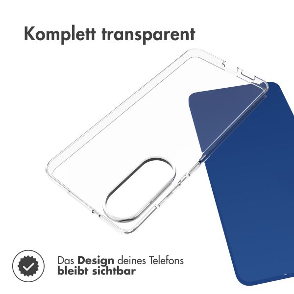 Accezz Clear TPU Backcover Samsung Galaxy S25 Edge - Transparent