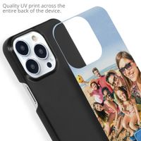 Gestalte deine eigene Hardcase Hülle Apple iPhone 13 Pro - Schwarz