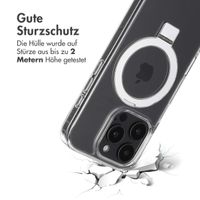 Accezz Ring Stand Backcover mit MagSafe Apple iPhone 16 Pro - Transparent