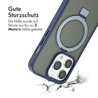 Accezz Ring Stand Backcover mit MagSafe Apple iPhone 14 Pro Max - Blau