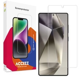 Accezz Screen Protector aus gehärtetem Glas Samsung Galaxy S25 Ultra