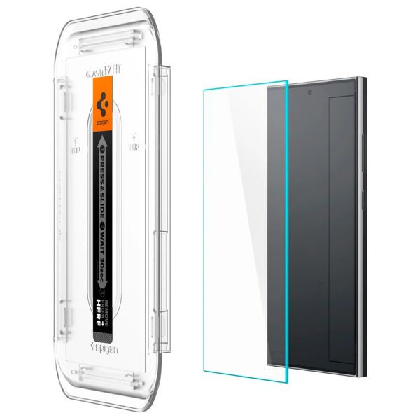 Spigen GLAStR Fit Displayschutzfolie 2er-Pack + Applicator Samsung Galaxy S24 Ultra