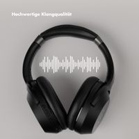 Selencia Urban Play Kabellose Kopfhörer - Aktive Geräuschunterdrückung - Mit Aufbewahrungstasche - Midnight Black