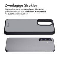 Accezz Rugged Frosted Back Cover Samsung Galaxy A18 (4G) / A17 (4G/5G) - Schwarz