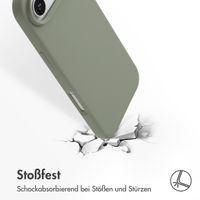 Accezz Liquid Silikoncase mit MagSafe Apple iPhone Air - Cooper Green