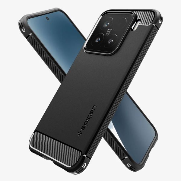 Spigen Rugged Armor Case Xiaomi 15 - Matte Black