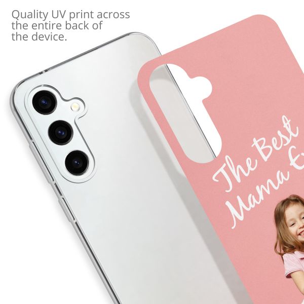 Gestalte deine eigene Clear Case Samsung Galaxy S23 FE - Transparent