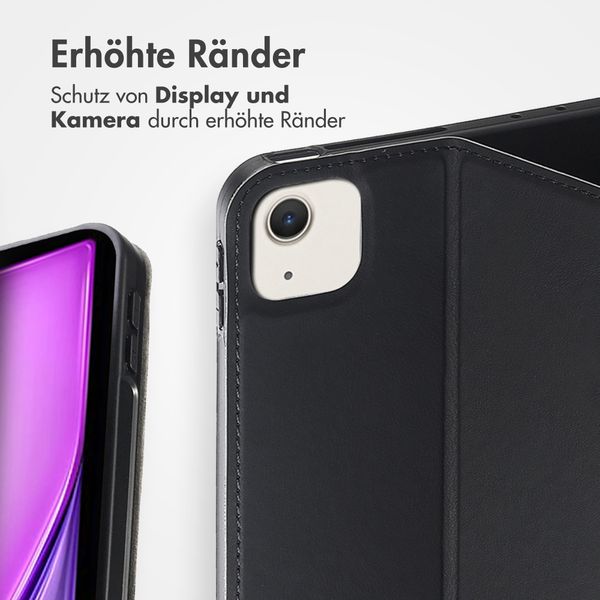 Accezz Classic Klapphülle Apple iPad Air 13 Zoll (2026) M4 / (2025) M3 / (2024) M2 - Schwarz