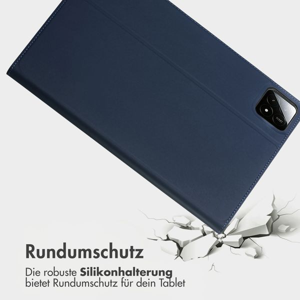 Accezz Classic Klapphülle Xiaomi Pad 6S Pro 12.4 - Dunkelblau