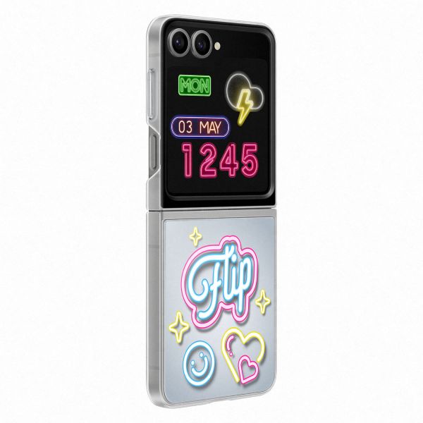 Samsung Original FlipSuit Case Samsung Galaxy Z Flip 6 / Flip 7 FE - Transparent
