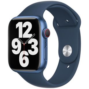 Apple Sport Armband für  Apple Watch | 38/40/41/42 mm - Größe S/M/L - Abyss Blue