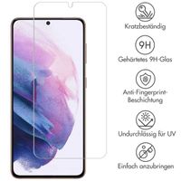 Accezz Displayschutz 2er-pack aus gehärtetem Glas Samsung Galaxy S22 Plus / S23 Plus