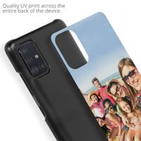 Gestalte deine eigene Hardcase Hülle Samsung Galaxy A51 - Schwarz