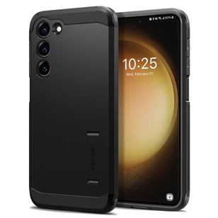 Spigen Tough Armor Backcover Samsung Galaxy S23 - Schwarz