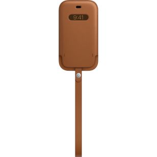Apple Ledersleeve MagSafe für das Apple iPhone 12 (Pro) - Saddle Brown