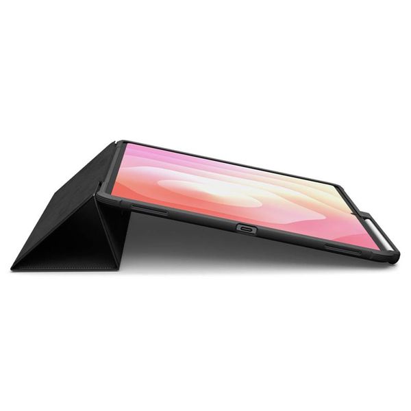 Spigen Rugged Armor Pro Klapphülle Samsung Galaxy Tab S11 / S12 Ultra - Schwarz