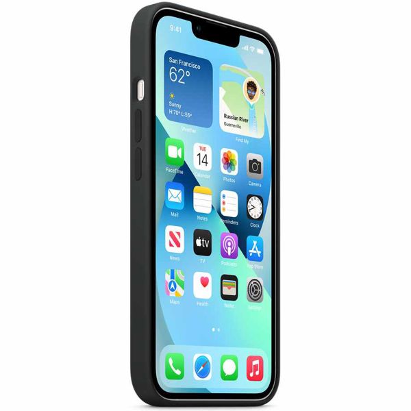 Apple Silikon-Case MagSafe Apple iPhone 13 - Midnight