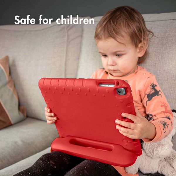 Accezz SchutzHülle mit Handgriff kindersicher Samsung Galaxy Tab A8 - Rot