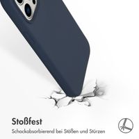 Accezz Liquid Silikoncase Apple iPhone 14 Pro Max - Dunkelblau