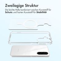 Accezz Xtreme Impact Backcover mit MagSafe Samsung Galaxy A18 (4G) / A17 (4G/5G) - Transparent