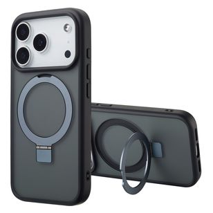 Accezz Ring Stand Backcover mit MagSafe Apple iPhone 17 Pro Max - Schwarz
