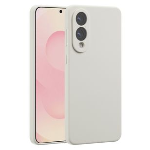 Accezz Liquid Silikoncase mit MagSafe Samsung Galaxy S25 Edge - Stone
