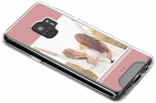 Gestalte deine eigene Hardcase Hülle Samsung Galaxy S9 - Transparent