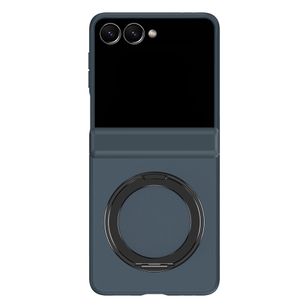 Accezz Color Backcover mit MagSafe und Ringständer Samsung Galaxy Z Flip 8 - Dunkelblau