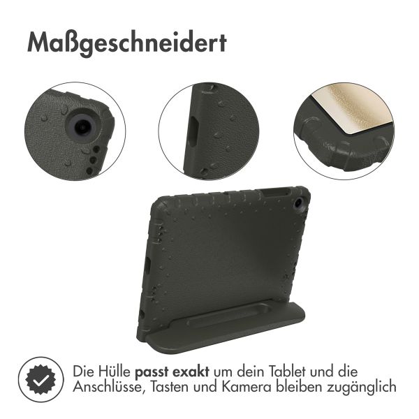 Accezz SchutzHülle mit Handgriff kindersicher Samsung Galaxy Tab A11 Plus / A9 Plus - Schwarz