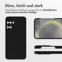 Accezz MagSafe Kevlar® Hülle Samsung Galaxy S24 - Schwarz