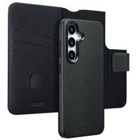 Accezz 2-in-1 Klapphülle aus Leder mit MagSafe Samsung Galaxy S25 - Onyx Black