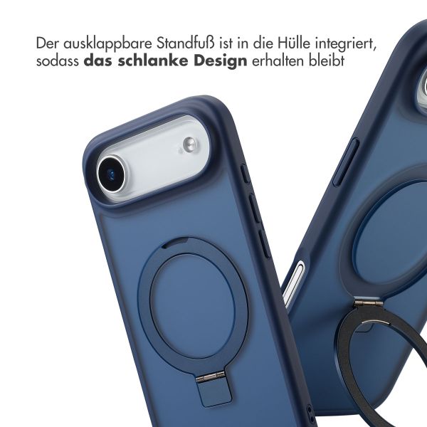 Accezz Ring Stand Backcover mit MagSafe Apple iPhone Air - Blau
