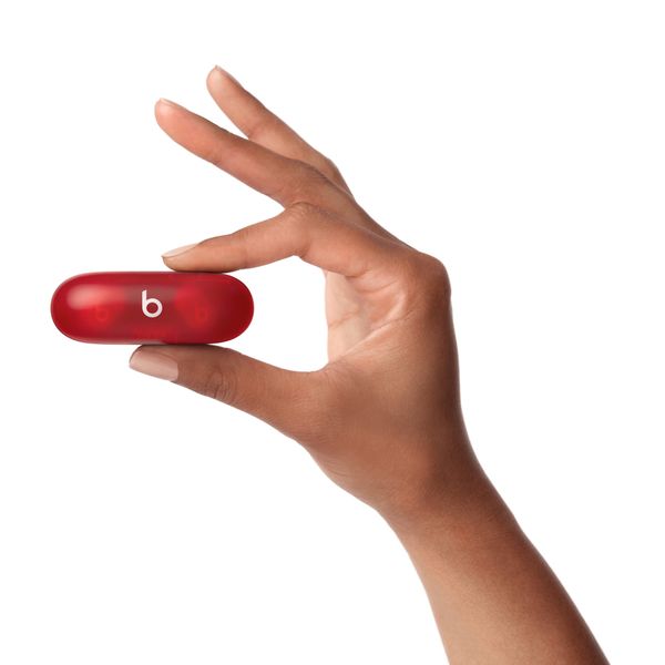 Beats Solo Buds Wireless Earbuds – Bluetooth-In-Ear-Kopfhörer - Transparent Red