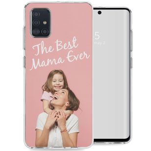 Gestalte deine eigene Clear Case Samsung Galaxy A51 - Transparent