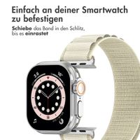 Accezz Nylon Alpine Armband für Apple Watch | 38/40/41/42 mm - Polarstern