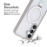 Accezz Ring Stand Backcover mit MagSafe Samsung Galaxy S24 - Grau