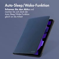 Accezz Classic Klapphülle Apple iPad Air 11 Zoll (2026) M4 / (2025) M3 / (2024) M2 / Air 5 (2022) / Air 4 (2020) - Dunkelblau