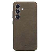 Accezz Vintage Leather Magsafe Backcover Samsung Galaxy S25 / S24 - Rustic Brown