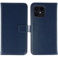 Selencia Echtleder Klapphülle Fairphone 6 / 6+ - Dunkelblau