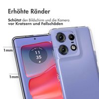 Accezz Clear TPU Backcover Motorola Edge 50 Pro - Transparent
