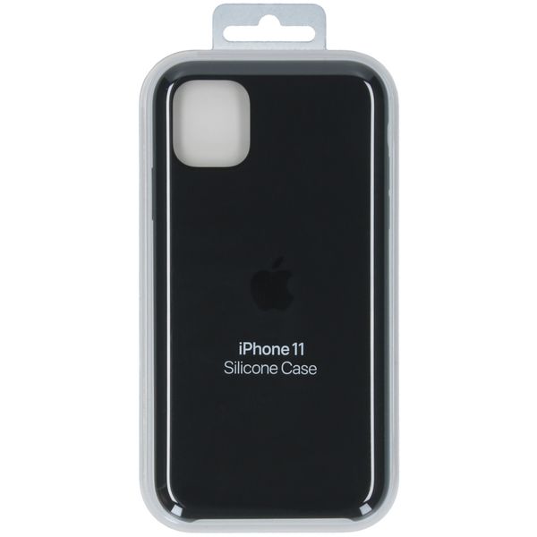 Apple Silikoncase Apple iPhone 11 - Schwarz