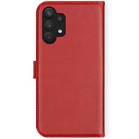 Selencia Echtleder Klapphülle Samsung Galaxy A32 (4G) - Rot