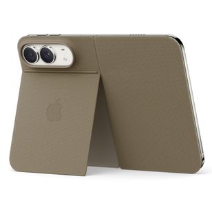 Apple Klapphülle mit Standfunktion Apple iPhone Duo - Taupe