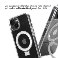 Accezz Ring Stand Backcover mit MagSafe Apple iPhone 14 - Transparent