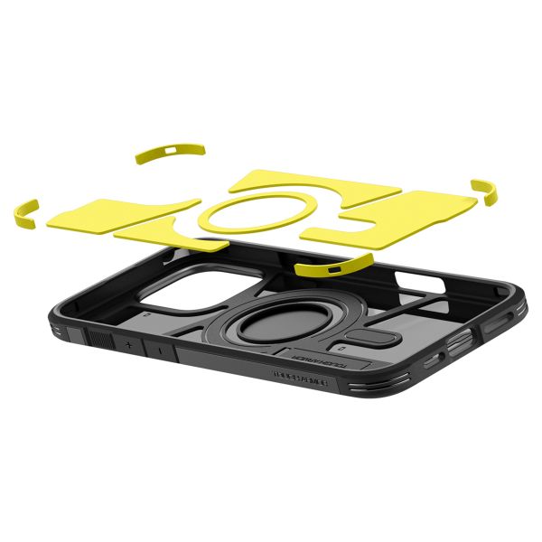 Spigen Tough Armor Backcover MagSafe Apple iPhone 16 Pro - Schwarz